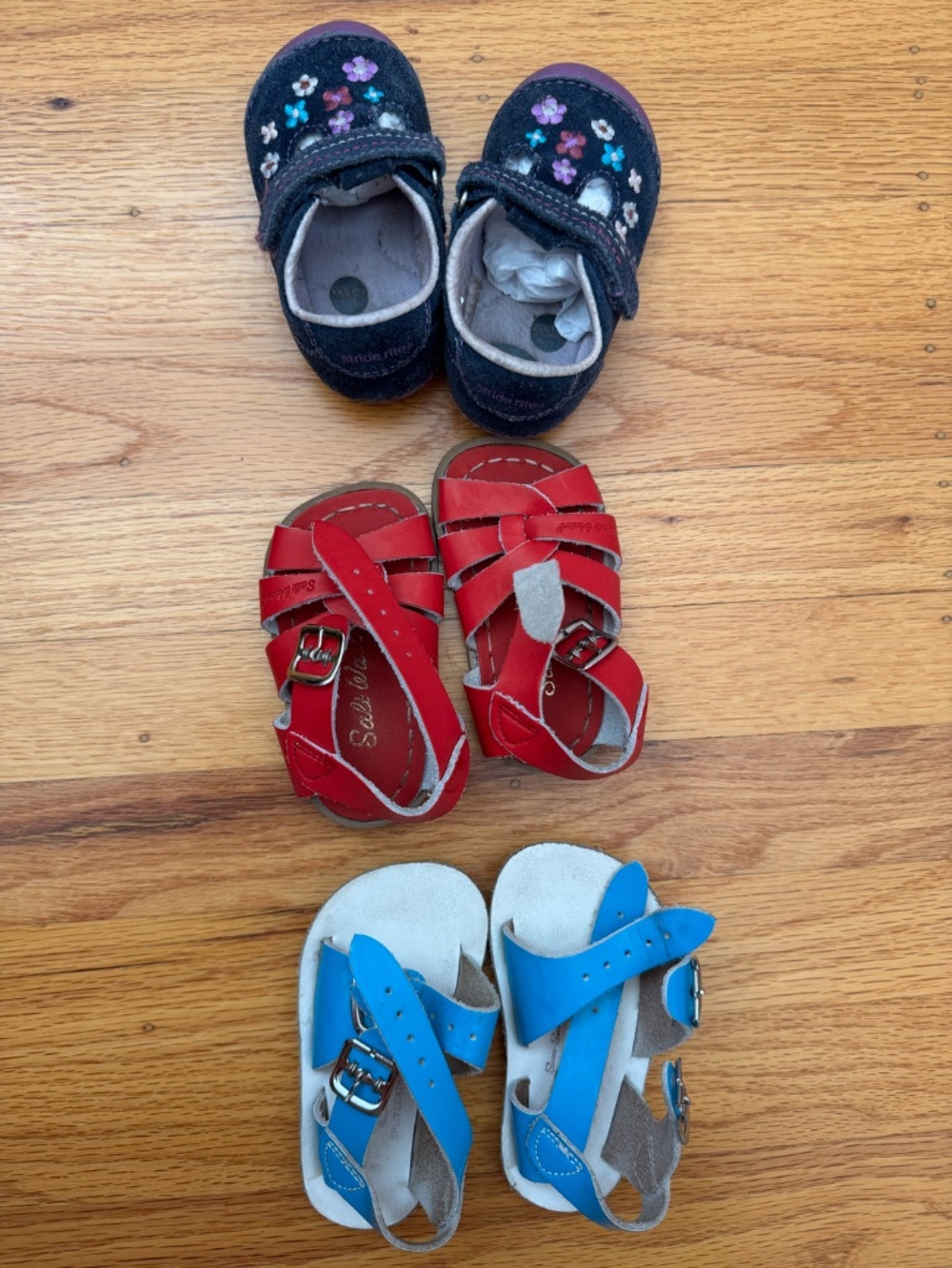 Three Pairs of Shoes for Girl (Shoe Bundle)